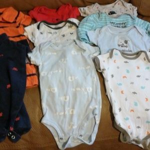 CARTERS Ifant Boys Clothing sz 3 months 10 Pieces